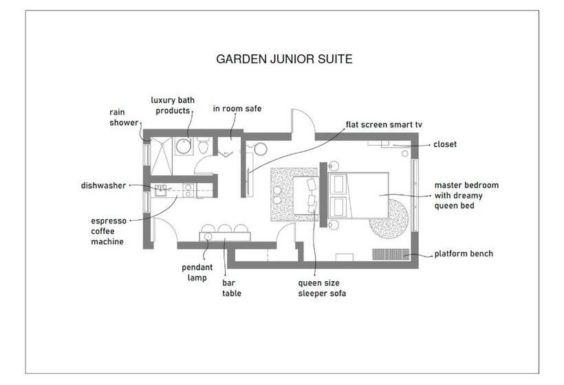 Апартаменты 1 Спальня, 1818 Meridian House Apartments And Suites By Eskape Collection
