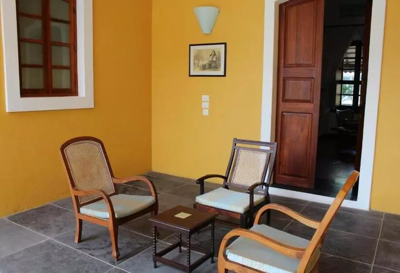 Deluxe-huone Terassi, Palais De Mahe A Cgh Earth Experience