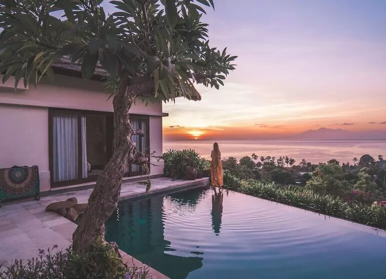 オーシャンビューのデラックス１ベッドルームビラ, The Griya Villas And Spa