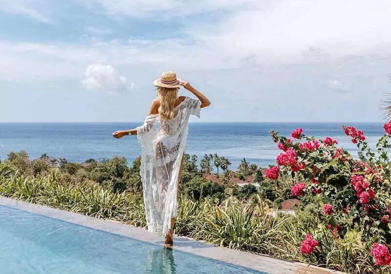 オーシャンビューのデラックス１ベッドルームビラ, The Griya Villas And Spa