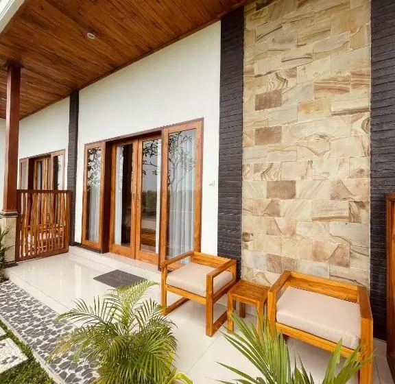 オーシャンビューデラックスルーム, Surfers Villa And Resorts Medewi