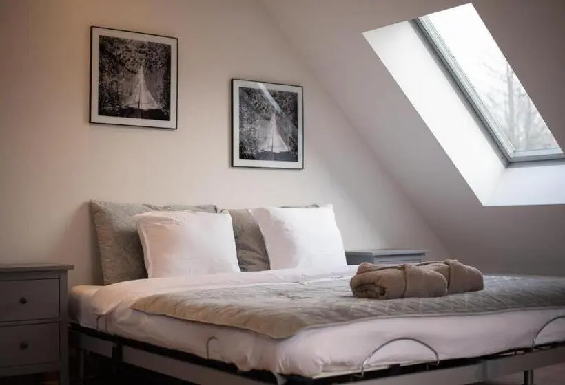 キングサイズベッドのデラックスルーム, Domein Den Buiten Bed And Breakfast Dnd