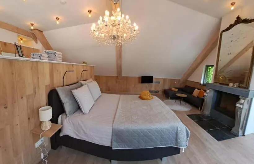 キングサイズベッドのスーペリアルーム, Domein Den Buiten Bed And Breakfast Dnd