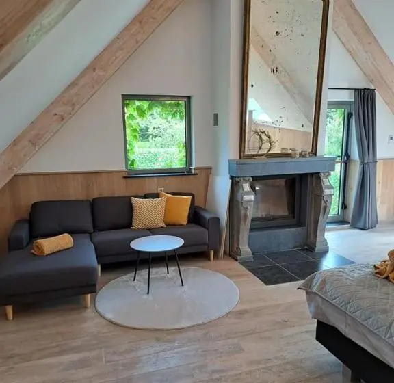 キングサイズベッドのスーペリアルーム, Domein Den Buiten Bed And Breakfast Dnd