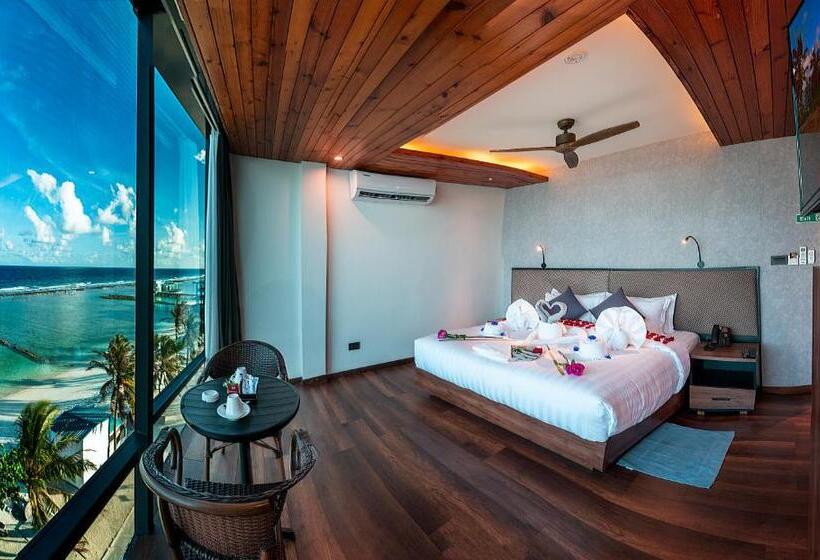 اتاق استاندارد با چشمانداز دریا, Chen Beach Inn