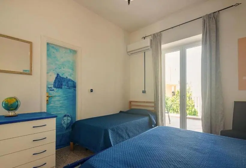 庭の見える1ベッドルームアパートメント, Villa Dei Sogni Aparthotel Ischia Ponte