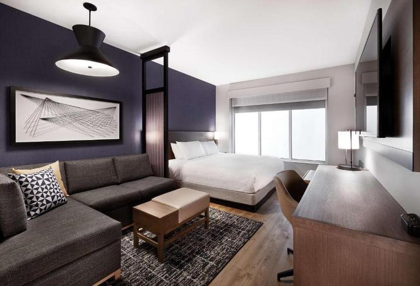 带大床的标准间, Hyatt Place Torontobrampton