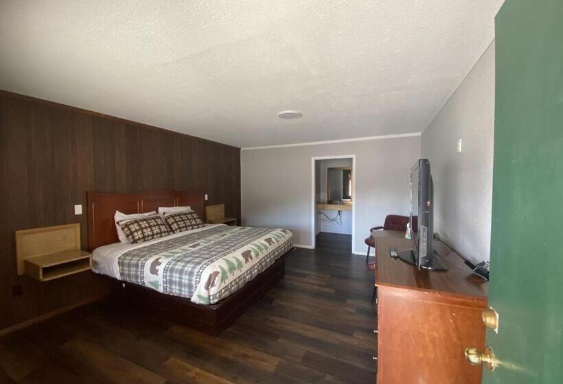 带大床的标准间, Rainbow Lodge