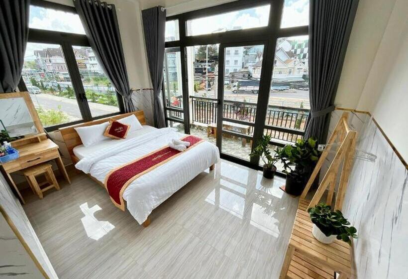 اتاق استاندارد با بالکن, ánh Vân Villa