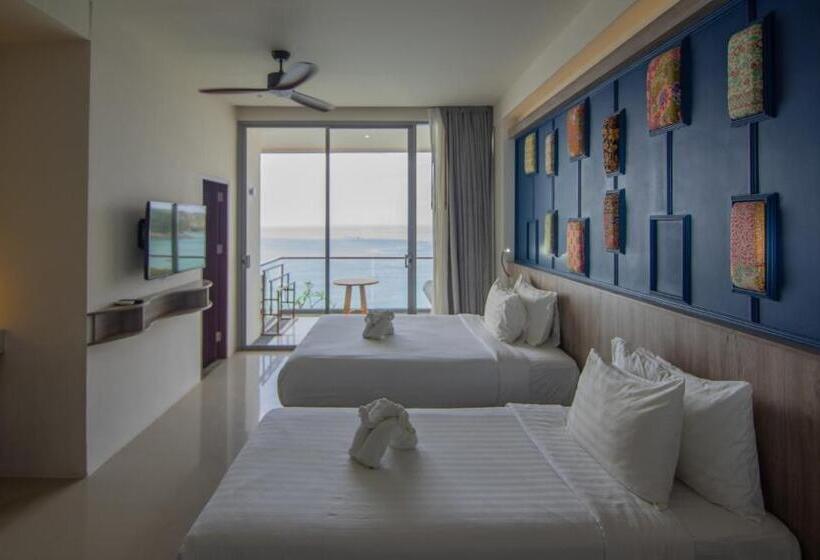 חדר דלוקס נוף לים, Norn Talay Surin Beach Phuket