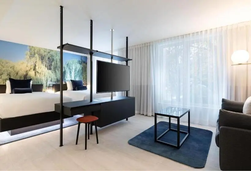 Deluxe-studio Sisäpuolella, Residence Inn Ghent By Marriott