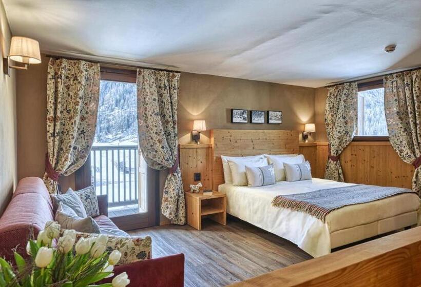 バルコニー付きジュニアスイート, Sant Orso Mountain Lodge & Spa