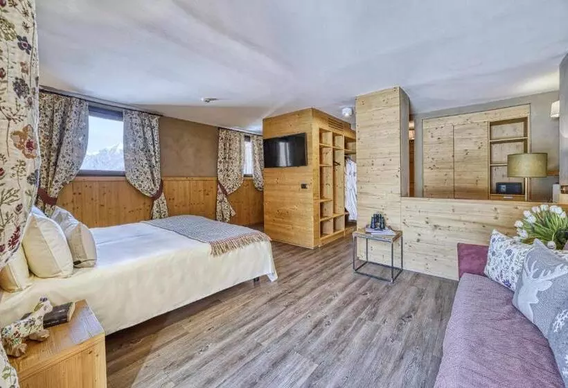 バルコニー付きジュニアスイート, Sant Orso Mountain Lodge & Spa