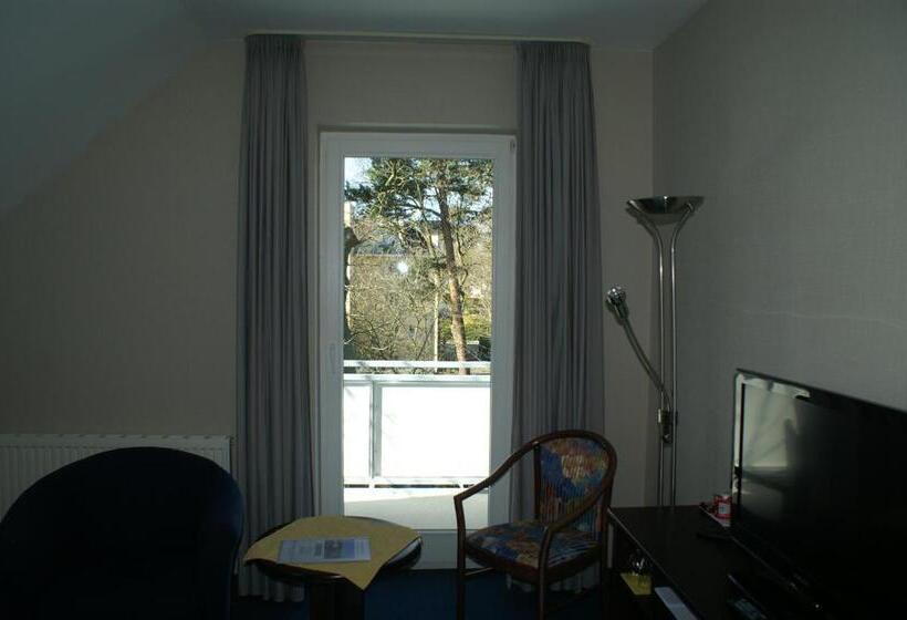 带阳台的标准单人间, Strandpavillon