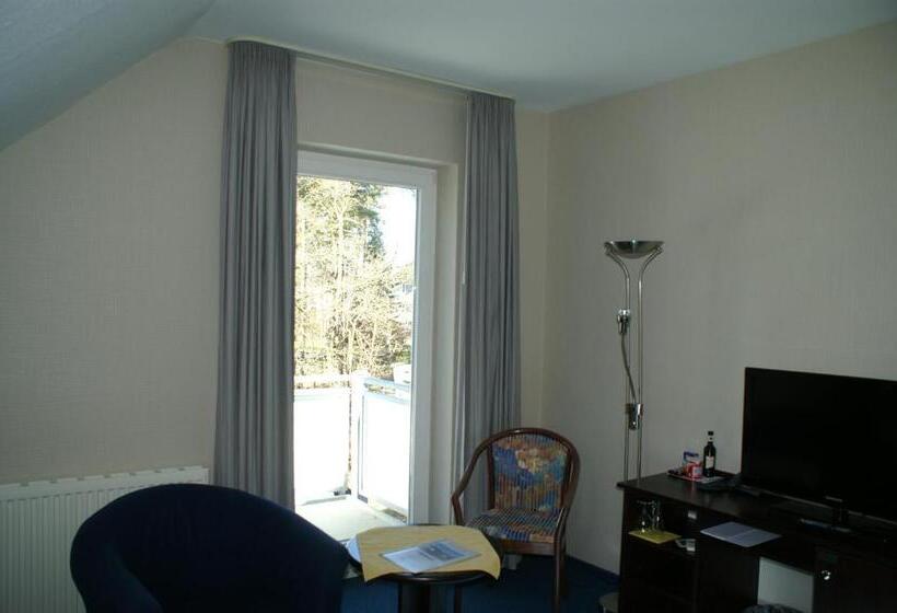 带阳台的标准单人间, Strandpavillon