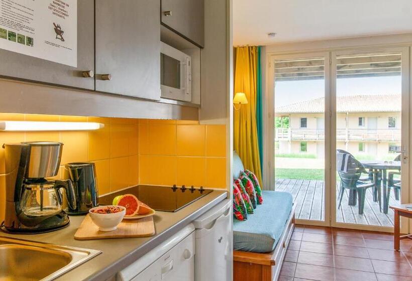 Студио Стандарт с Террасой, Résidence Pierre & Vacances Les Rives De La Seugne