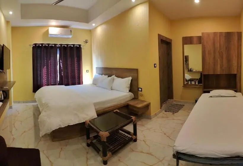 Deluxe-huone King-vuode, Krazyrooms, Kaziranga