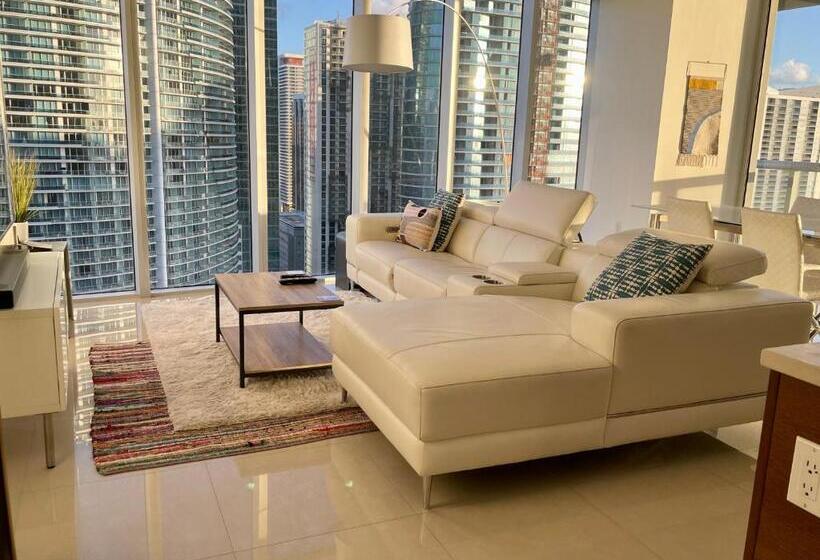شقة غرفة واحدة مطلة على البحر, Iconbrickell Tower 3 W Residences
