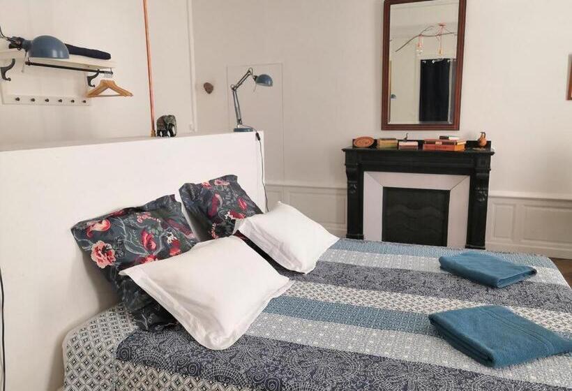 חדר סופריור עם מיטת קינג, Le 9 De Cour, Chambre Chaco