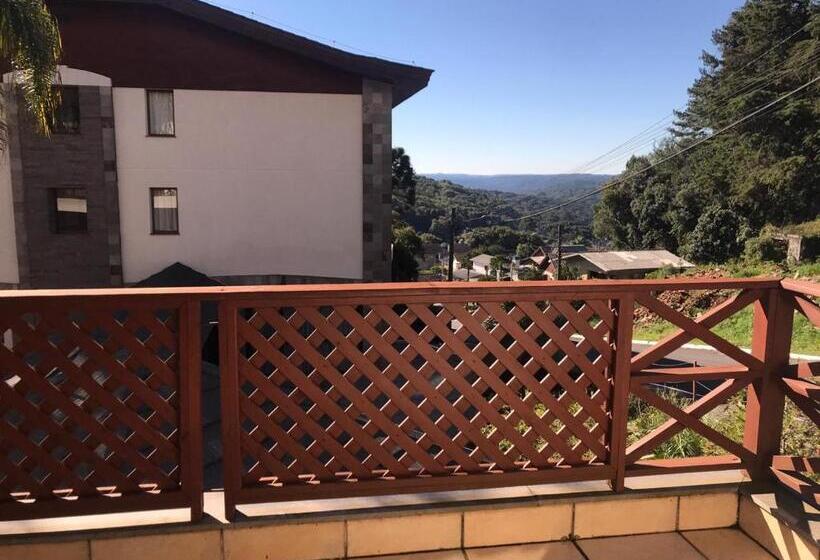 Апартаменты 1 Спальня с Балконом, Flat Em Gramado