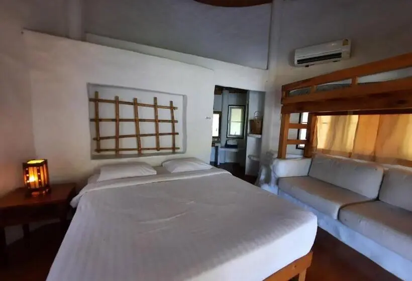 Villa 1 Makuuhuone, Koh Mak Cococape Resort