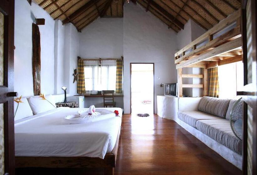 带海景的标准房, Koh Mak Cococape Resort