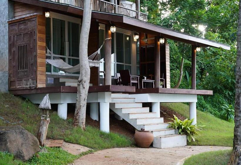 小型套房带海景, Koh Mak Cococape Resort