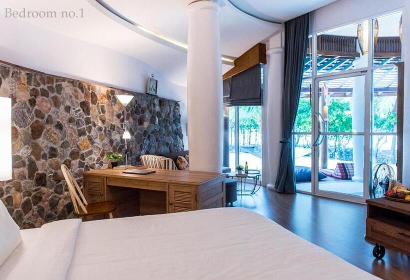 带3个卧室的别墅, Koh Mak Cococape Resort