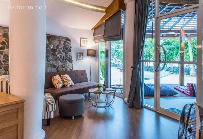 Villa 3 Makuuhuonetta, Koh Mak Cococape Resort