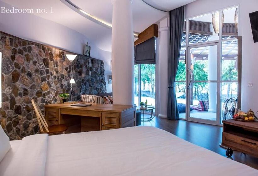 带3个卧室的别墅, Koh Mak Cococape Resort