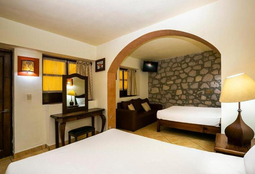 Номер Стандарт 2 Двуспальные Кровати, Casa Del Virrey & Suites