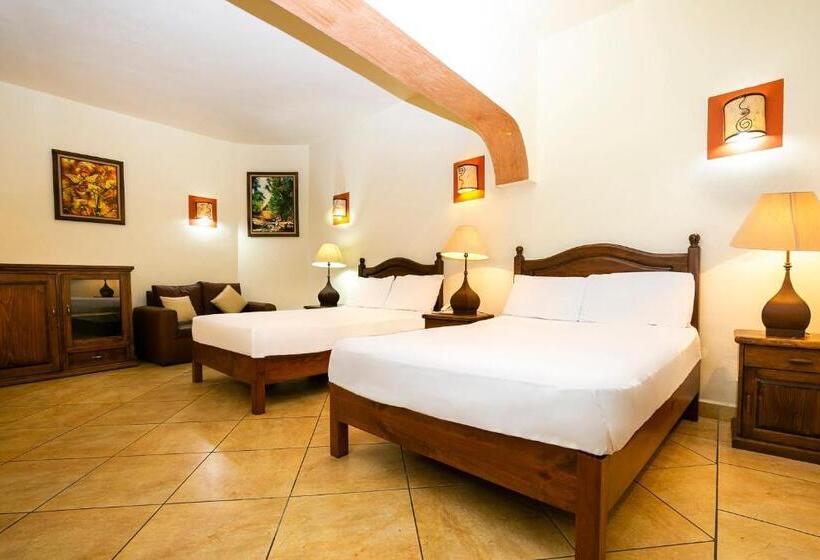 ２ダブルベッドのスタンダードルーム, Casa Del Virrey & Suites