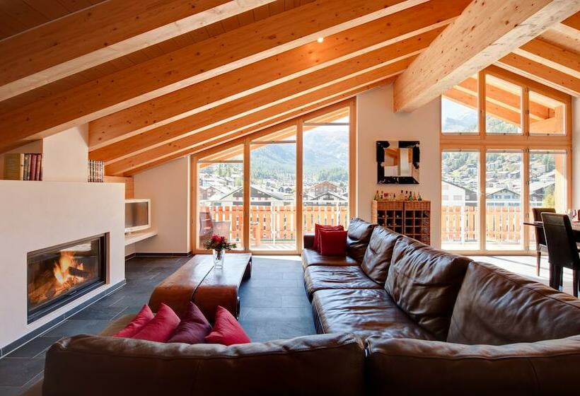 带1个卧室的顶楼公寓, Mountain Exposure Luxury Chalets & Penthouses & Apartments