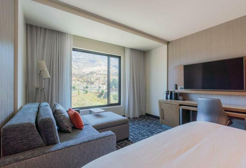带大床的标准间, Courtyard By Marriott Thousand Oaks Agoura Hills