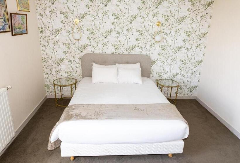 חדר סטנדרט עם מיטת קינג, Auberge Le Prieuré Des Gourmands