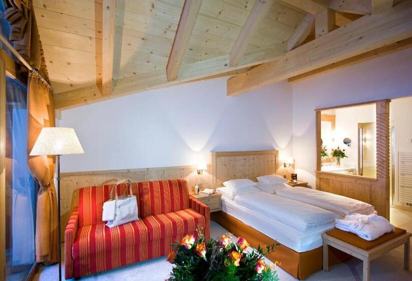 Comfort room with balcony, Chalet Tianes   Alpine Relax