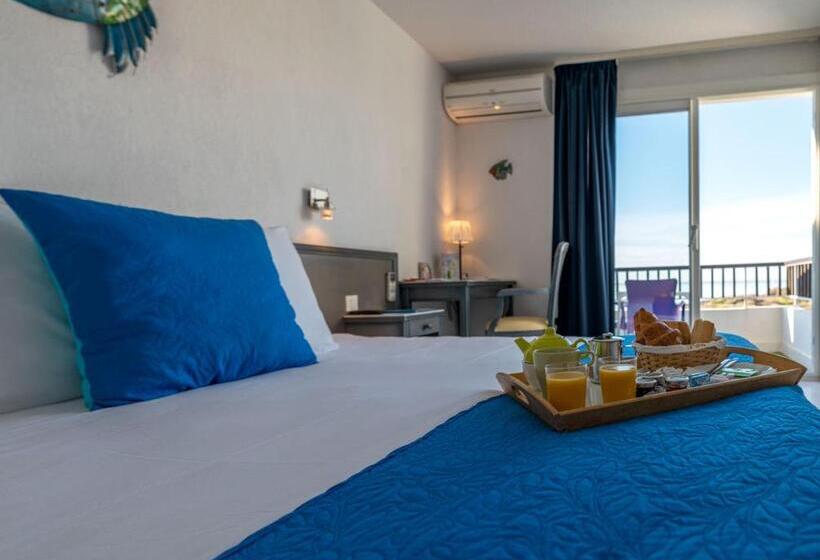 חדר סטנדרט נוף פנורמי, Hôtel Bellevue Cap D Agde