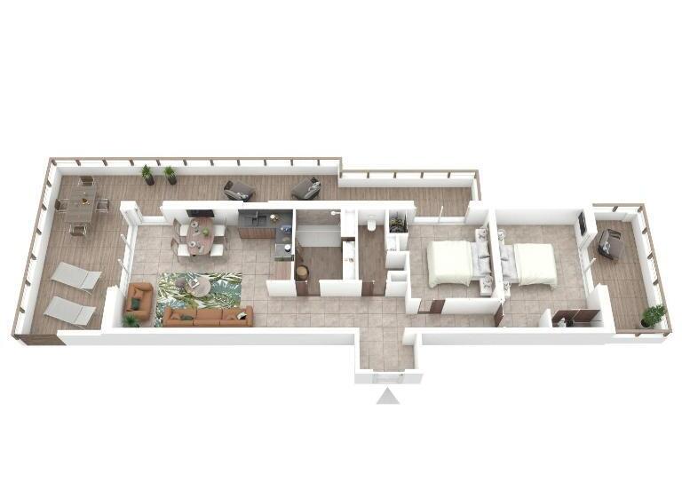 آپارتمان لوکس 1 خوابه, Kallisté Hôtel & Résidence