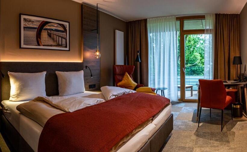 Quarto standart com varanda, Waldhaus Jakob