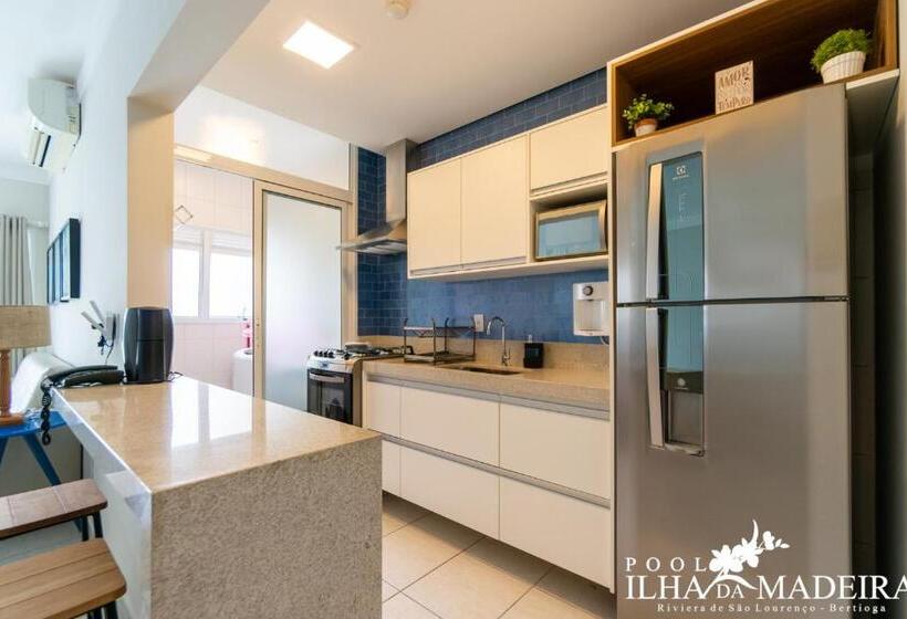 침실 1개 아파트, Pool Ilha Da Madeira Resort