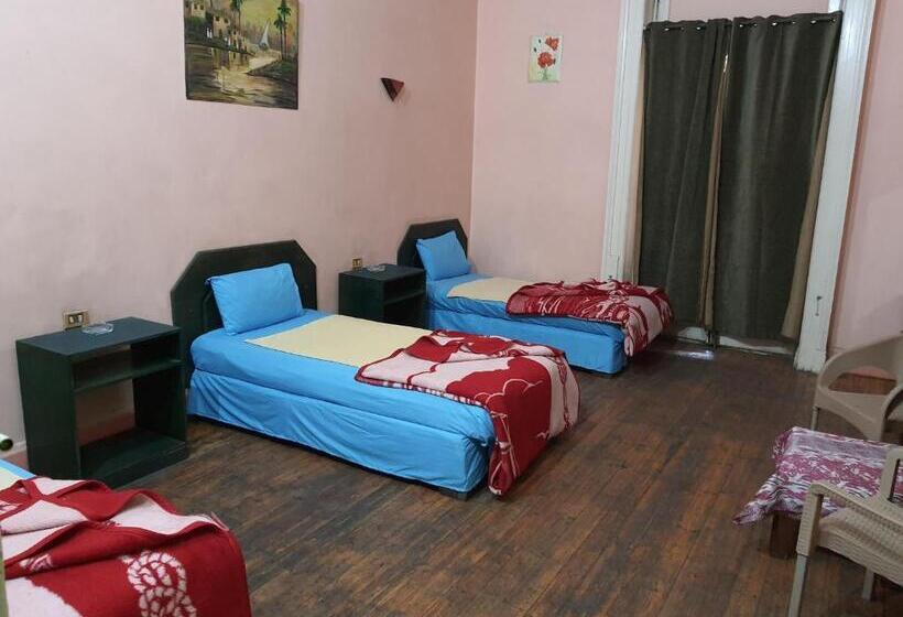 اتاق استاندارد چهارنفره با سرویس بهداشتی مشترک, African House Hostel