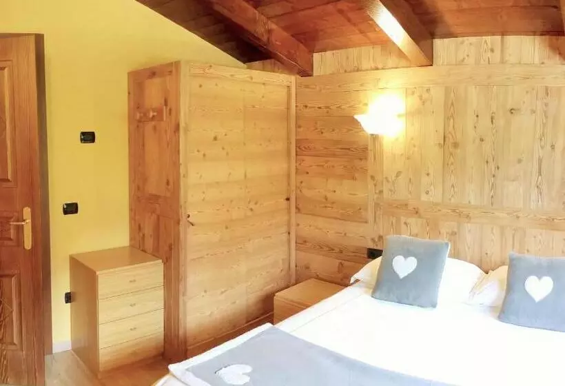 اتاق استاندارد با چشمانداز کوهستان, Chalet Alpina Hotel & Apartments