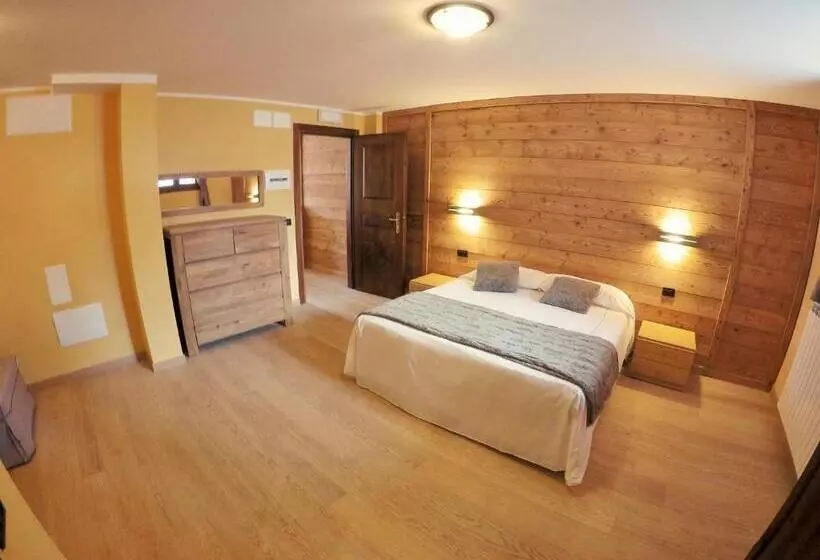 آپارتمان 1 خوابه با چشمانداز باغ, Chalet Alpina Hotel & Apartments
