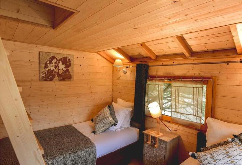 Хижина, Logis Hôtel Emeraude Des Bois