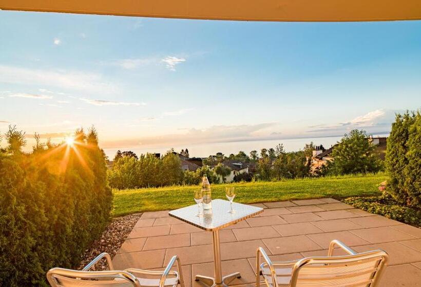 带河湖景观的轻年套房, Best Western Hotel Rebstock