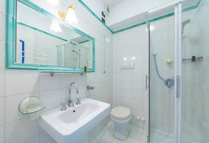 اتاق استاندارد با چشم‌انداز دریا, Villa San Michele