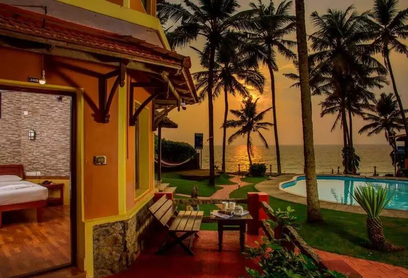 Deluxe-huone Merinäkymä, Krishnatheeram Ayur Holy Beach Resorts