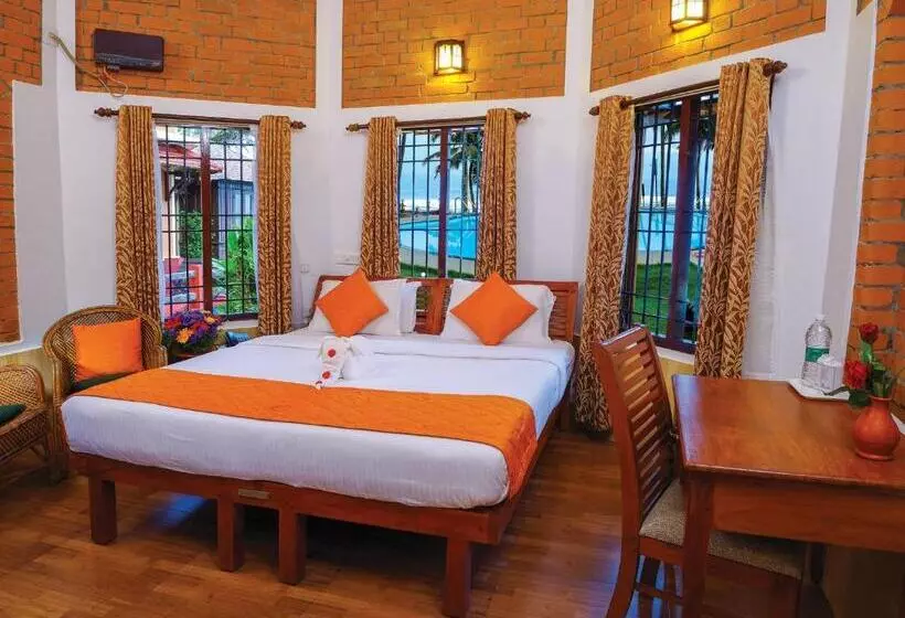 Deluxe-huone Merinäkymä, Krishnatheeram Ayur Holy Beach Resorts