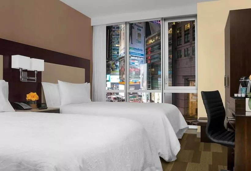 Standard-huone 2 Parivuodetta, Hilton Garden Inn New York/times Square Central
