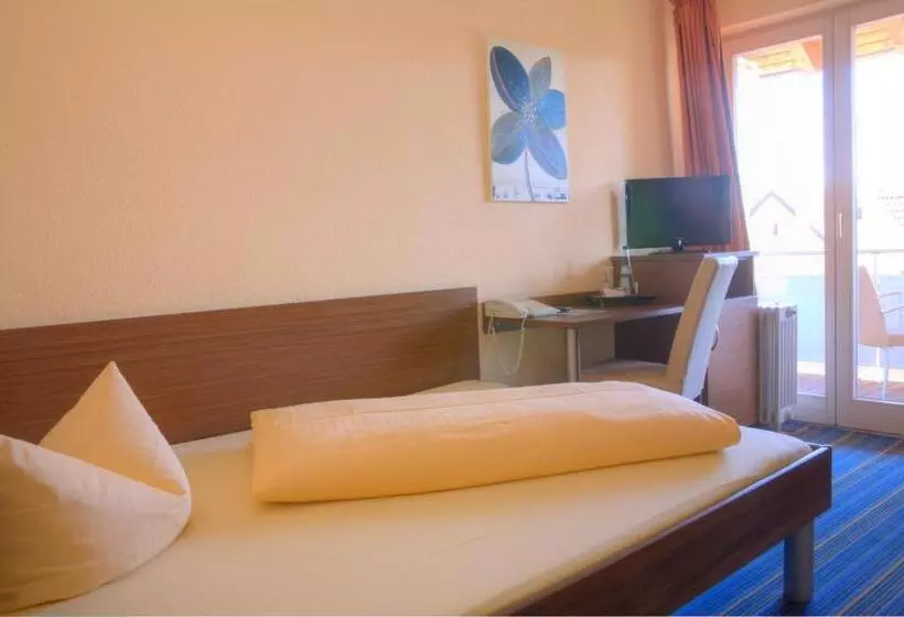 Standard Yhden Hengen Huone Parveke, Parkhotel Lindau